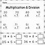 Multiplication Worksheets For Third Graders