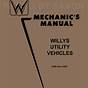 Willys Jeep Repair Manual