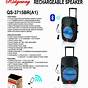 Ridgeway Bluetooth Speaker Manual