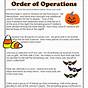 Halloween Word Problems 3rd Grade