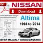 2014 Nissan Altima Manual