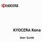Kyocera User Manual