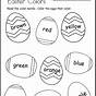 Easter Egg Worksheet