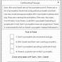 Fall Reading Worksheet