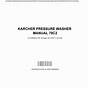 Karcher Power Washer Manual