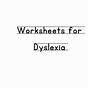 Free Dyslexia Worksheets Pdf