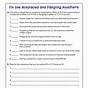 Misplaced And Dangling Modifiers Worksheet With Answers