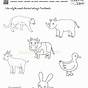 Farm Animals Worksheet Kindergarten