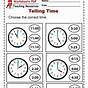 Help Kids Tell Time Printable Worksheets