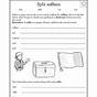 Suffix Ible And Able 4th Grade Worksheet