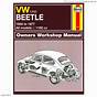 Haynes Vw Beetle Manual