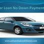 No Down Payment For Car