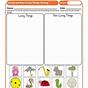 Free Printable Living And Nonliving Worksheet