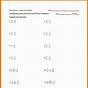 Dividing Fractions Printable Worksheet