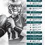 Philadelphia Eagles Printable Schedule