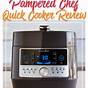 Pampered Chef Quick Cooker Manual