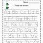 Free Printable Writing Worksheets For Pre-k