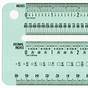 Convert Inches To Thousandths Chart