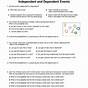 Independent Events Worksheet 1 Answers