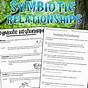 Symbiotic Relationships Worksheets Pdf