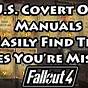 Fallout 4 U.s. Covert Operations Manual