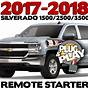 2021 Chevy Silverado Remote Start