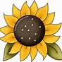 Printable Sunflower Petal Template