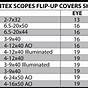 Vortex Sure Fit Scope Cover Size Chart