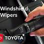 What Size Windshield Wipers For Toyota Camry
