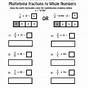 Multiplying Fractions With Whole Numbers Worksheets