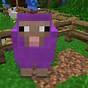 Purple Sheep Minecraft