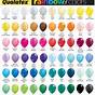 Tuftex Balloon Color Chart