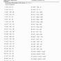 Factoring Trinomials Worksheets With Answer Key