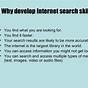 Internet Research Skills Worksheets
