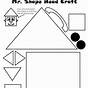 Cut And Paste Shape Worksheet