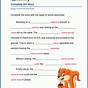 Grammar Year 2 Worksheets