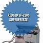 Ridgid Super Freeze Sf-2500 Manual