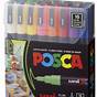 Posca Markers Color Chart