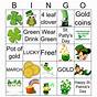 St Patrick's Bingo Printable