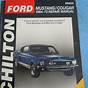 Chilton 1965 Mustang Repair Manual