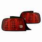 Ford Mustang Clear Tail Lights