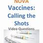 Nova Vaccines Calling The Shots Worksheet Answer Key