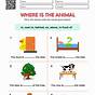 Kindergarten Preposition Pencils Worksheet