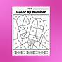 Summer Coloring By Number