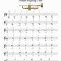 Trumpet Key Signature Chart