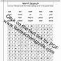 Printable Word Searches For 3rd Graders