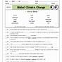 Climate And Climate Change Worksheet