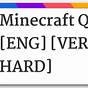 Minecraft Quiz Hard