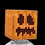 Minecraft Pumpkin Head Snowman