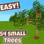 Small Custom Tree Minecraft